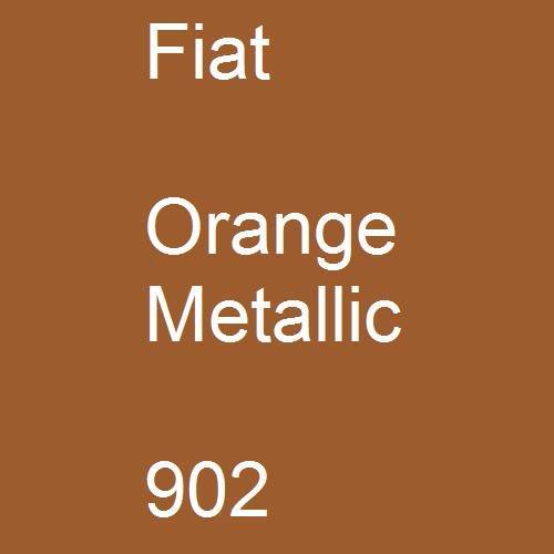 Fiat, Orange Metallic, 902.